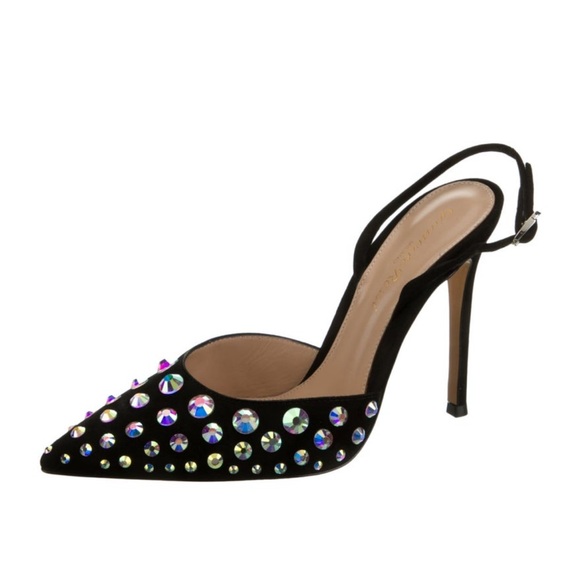 Gianvito Rossi Suede Heels - Picture 3 of 5